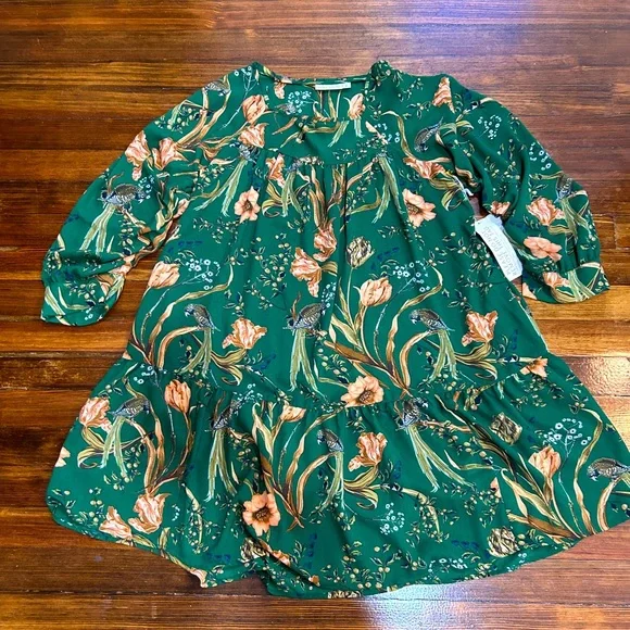 happy x nature green dress Happy Nature Dress